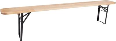 Inklapbare houten bank H 45,5 x 220 x 25 cm Inklapbare houten bank H 45,5 x 220 x 25 cm