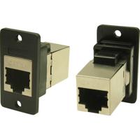 Cliff FM Slim FT Cat6A SHLD 3.2 hole CP30625SX1 Adapter, inbouw Zwart 1 stuk(s) - thumbnail