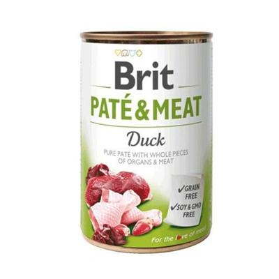 BRIT Pate&Meat Adult Duck - Nat hondenvoer - 400 g