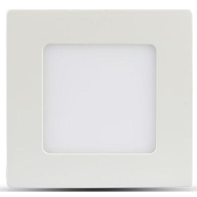 LED Downlight Vierkant Inbouw 24W - Warm Wit 3000K - Mat Wit - 300mm - SAMSUNG