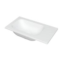 INK - Fontein Polystone Zonder Kraangat Universeel - 400x220x10 mm - Mat Wit - thumbnail