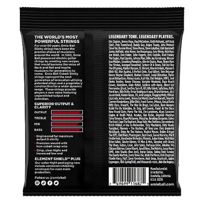 Ernie Ball 2716 Slinky Cobalt 011-052 snarenset voor elektrische gitaar