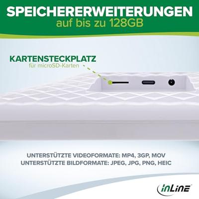 InLine WiFRAME 2 10,1" WiFi Fotolijst