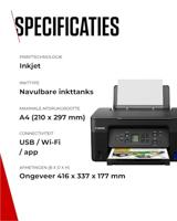 Canon Pixma G3570 All-in-one inkjet printer Zwart - thumbnail