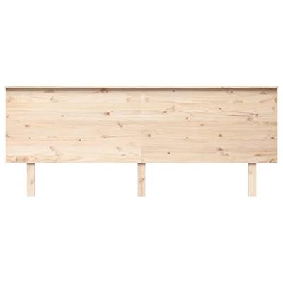 Hoofdbord 204x6x82,5 cm massief grenenhout