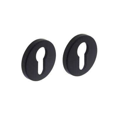 Rozet PC rond verdekt mat zwart