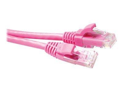 ACT IB2403 U/UTP CAT6A Patchkabel Snagless Roze - 3 meter