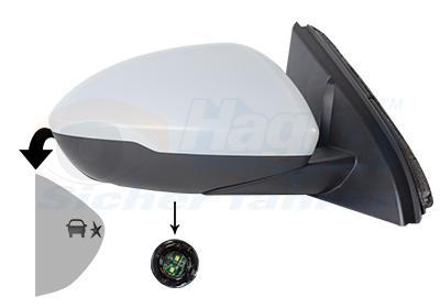 Buitenspiegel * HAGUS * 3854826