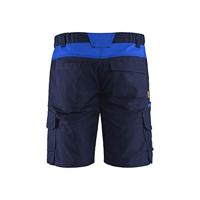 Blåkläder Industrie short met stretch 14461832 | Marineblauw/Korenblauw | Maat 46 - 7330509758090 - thumbnail