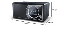 Sharp DR-450 Radio DAB+, DAB, FM Bluetooth Zwart - thumbnail