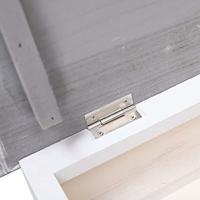 VidaXL Schoenenkast 50x28x58 cm paulowniahout grijs - thumbnail