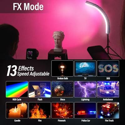 Sirui rgb led paneel b15r buigbaar