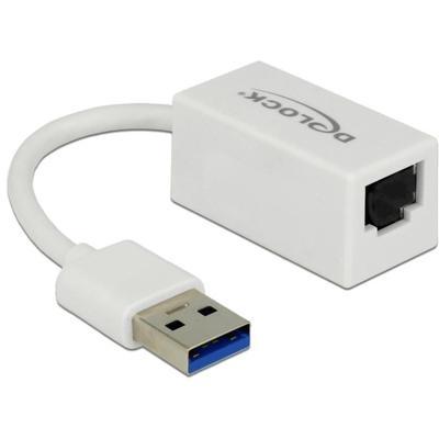 Delock USB 2.0 Adapter [1x USB-A-stekker - 1x RJ45-bus] 65905 12.7 cm