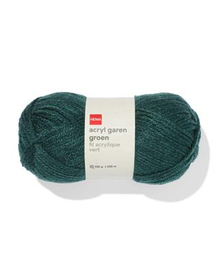 HEMA Acryl garen 100g 250m groen
