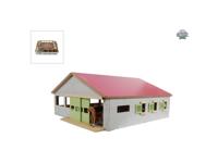 Kids Globe Paardenstal met 3 boxen + binnenbak 1:32 - thumbnail