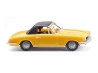 Wiking 018748 H0 Auto BMW 1600 GT Cabrio, geel - thumbnail