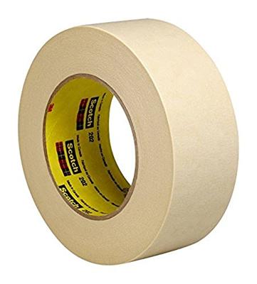 Afplaktape scotch 202 18mmx50m crêpe beige | 48 stuks