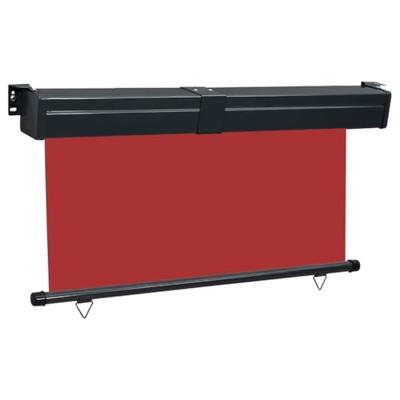 VidaXL Balkonscherm 145x250 cm rood