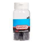 Elvedes kabelhoedje tip 5mm PVC zwart (50x) ELV2012106 - thumbnail