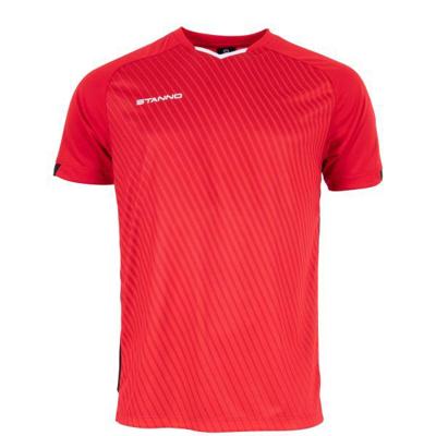 Stanno 410009 Volt Shirt - Red-Black-White - M