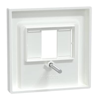 Merten 296025 TAE-contactdoos Afdekking Wit 1 stuk(s)