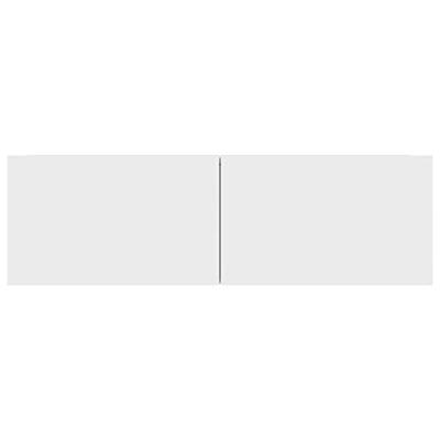 Tv-meubel 100x30x30 cm spaanplaat wit