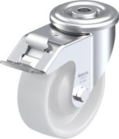 Blickle LER-PO 100KA-FI Zwenkwiel met rem Wieldiameter: 100 mm Draagvermogen (max.): 150 kg 1 stuk(s) - thumbnail