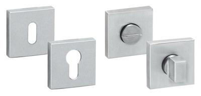 WC garnituur 4knt rvs mat WC 6-7mm