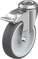 Blickle LKRXA-PATH 126G-FI Zwenkwiel met rem Wieldiameter: 125 mm Draagvermogen (max.): 120 kg 1 stuk(s) - thumbnail