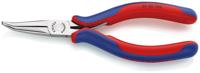 Knipex 35 82 145 Platte rondbektang Elektronica en fijnmechanica 45° gebogen Gereedschapsstaal 145 mm - thumbnail