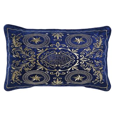 Kussen DKD Home Decor 8424001850358 Gouden 50 x 10 x 30 cm Marineblauw