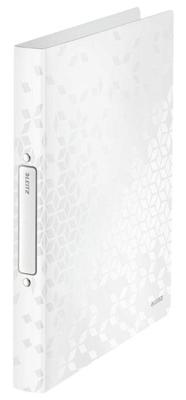 Ringband leitz wow a4 2-rings o-mech 25mm pp wit | 10 stuks