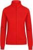 Promodoro CD5275 Women´s Sweatjacket - Fire Red - M - thumbnail