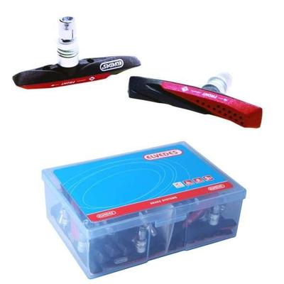 Elvedes Remblokset v-brake inbus dual compound (25 paar)