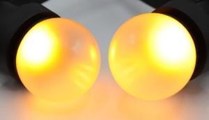 LED kogellamp E27 mat extra warm wit 1W - LED0148 LED kogellamp E27 mat extra warm wit 1W - LED0148