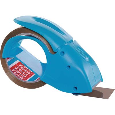 tesa Tapedispenser Pack n Go Blauw Rolbreedte (max.): 50 mm Rollengte (max.) 66 m Incl. plakfolierol 50 m x 50 mm