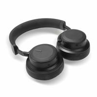 LINDY LH900XW Over Ear koptelefoon Draadloos Zwart Noise Cancelling Headset, Volumeregeling, Zwenkbare oorschelpen - thumbnail