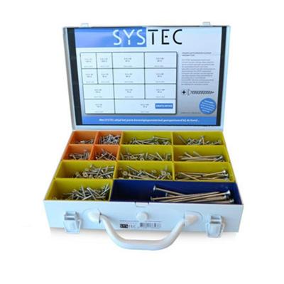 Systec Assortimentskoffer Spaanplaatschroef Vz Pk Pozi - 8960.60.30301