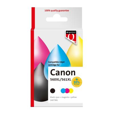 Inktcartridge Quantore alternatief tbv Canon PG560XL CL561XL zwart + kleuren