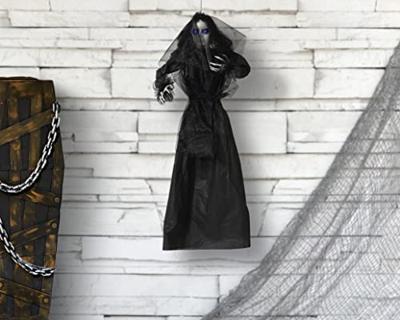 Ophangdecoratie Halloween (140 x 16 x 160 cm) Zwart 140 x 16 x 160 cm Ophangdecoratie Halloween (140 x 16 x 160 cm) Zwart 140 x 16 x 160 cm