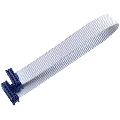 BKL Electronic 10120669 Lintkabel Rastermaat: 2.54 mm 12 x 0.08 mm² Grijs 1 stuk(s)