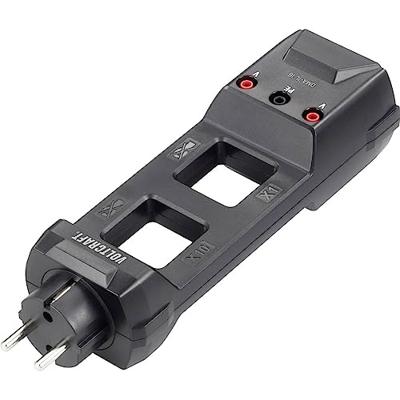 VOLTCRAFT DMA-1L 16 Adapterstekker - Donkergrijs