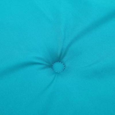 VidaXL Bankkussen effen turquoise 150 x 50 x 3 cm oxford stof VidaXL Bankkussen effen turquoise 150 x 50 x 3 cm oxford stof