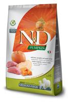 N&D PUMPKIN DOG WILD BOAR & APPLE ADULT MEDIUM & MAXI 12 KG - thumbnail