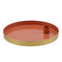 Daan Kromhout Kandelaar rond marrakech oranje 22 cm | 6 stuks - thumbnail