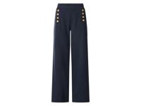 esmara Dames broek - Wide leg (Marineblauw, S (36/38)) - thumbnail