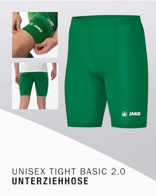 JAKO 8516 Tight Basic 2.0 - Sportgroen - L
