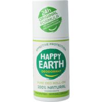 Happy Earth 100% Natural Deo Roll-On Unscented - thumbnail