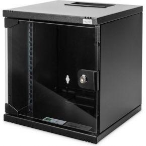 Digitus DN-10-06U-B 10inch-wandkast 6 HE Zwart (RAL 9005) Digitus DN-10-06U-B 10inch-wandkast 6 HE Zwart (RAL 9005)