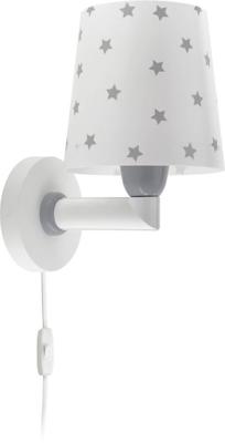 Dalber Kinderkamer wandlampStar Light soft grijs - 82219B